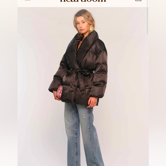 NWT Heartloom puffer coat. - Picture 2 of 3